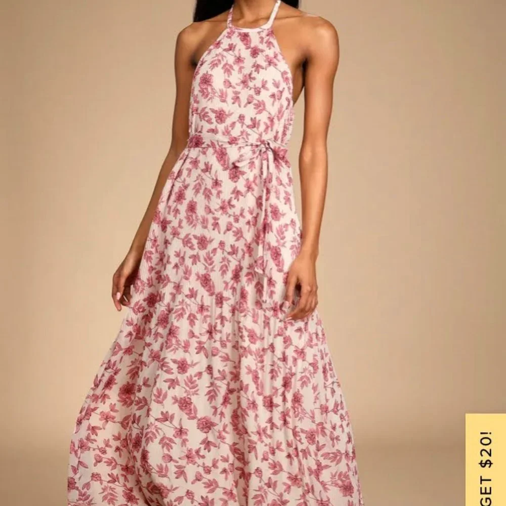 Floral Maxi Dress - Picture 1 of 2
